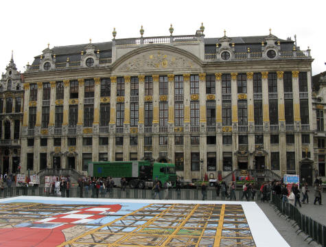 House of the Dukes of Brabant in Brussels Belgium