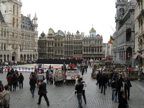 Grand Place in Brussels Belgium (Grote Markt)