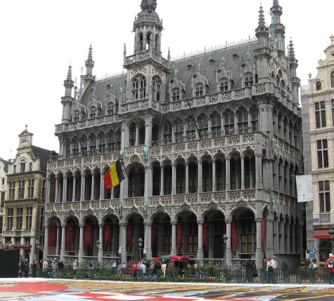 House of the King in Brussels Belgium (Maison du Roi)