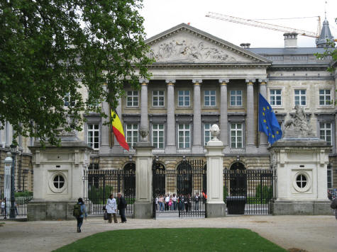 Belgium's National Palace (Palais de la Nation)